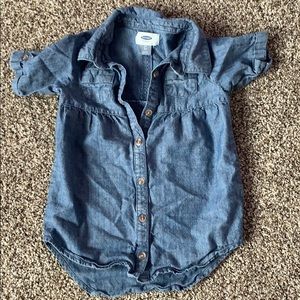 Old Navy denim tunic dress
